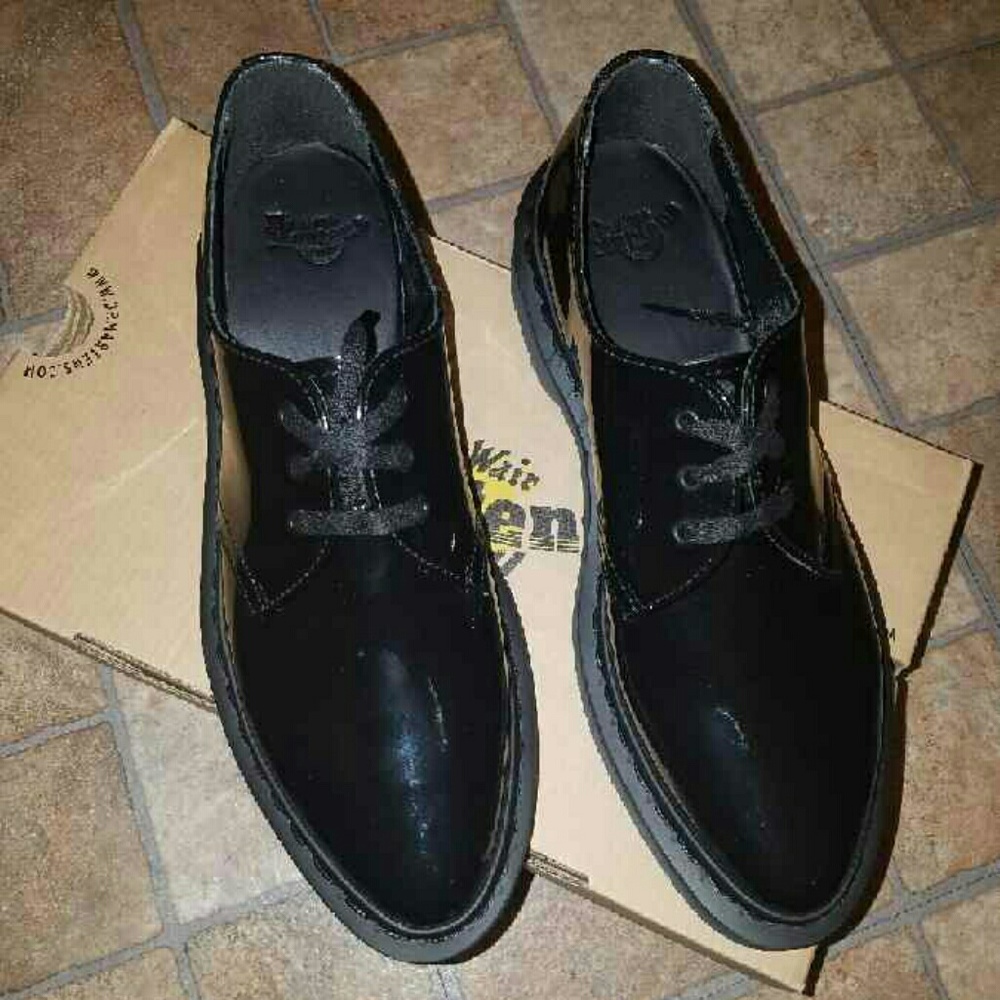 Patent leather Dupree doc martens